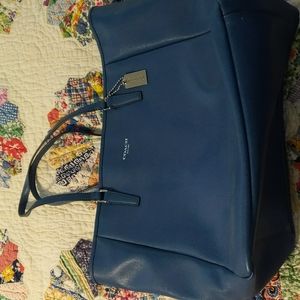Blue Coach Bag